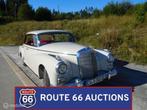 Mercedes-Benz 300 D Adenauer | 1962 | Route 66 Auctions, Overige carrosserieën, Zwart, Mercedes-Benz, Bedrijf