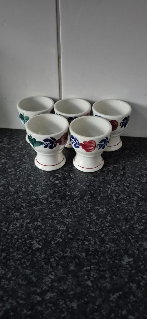 Boerenbont eierdoppen, Antiek en Kunst, Ophalen