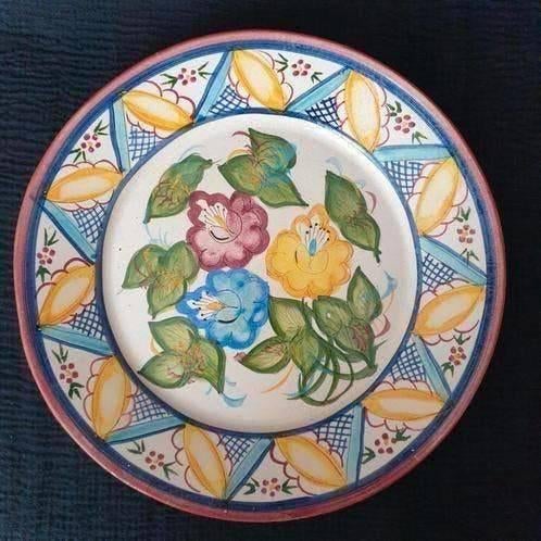 Vintage keramiek fruitschaal, wanddecoratie, Spanje, Ophalen of Verzenden