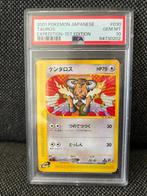 PSA 10 Pokemon 2001 Japanese Tauros Expedition 1 st Edit 030, Ophalen of Verzenden, Nieuw, Losse kaart