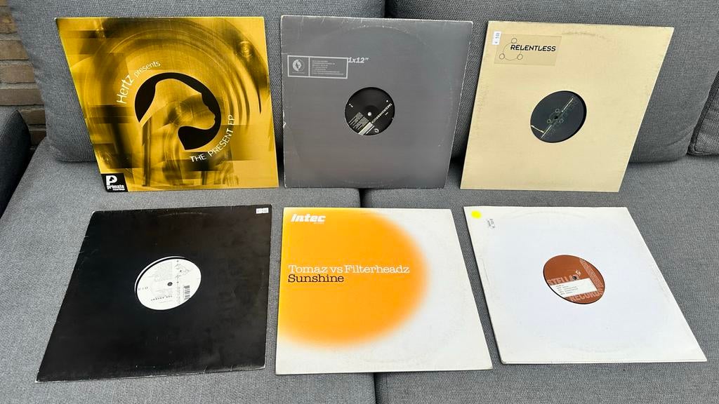 Vinyl - Techno - Diverse artiesten - 13 stuks, Gebruikt, Techno of Trance, 12 inch, Ophalen of Verzenden