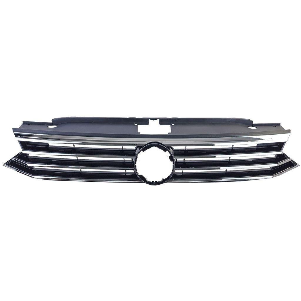 Grill Geschikt Voor Volkswagen Passat B8 Zwart Chrome, Verzenden, Automotive Parts, A.parts@hotmail.nl, Trasmolenlaan 12 3447 GZ Woerden