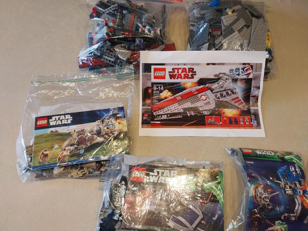 lego star wars lot sets, Compleet, Star Wars, Lego, Ophalen of Verzenden