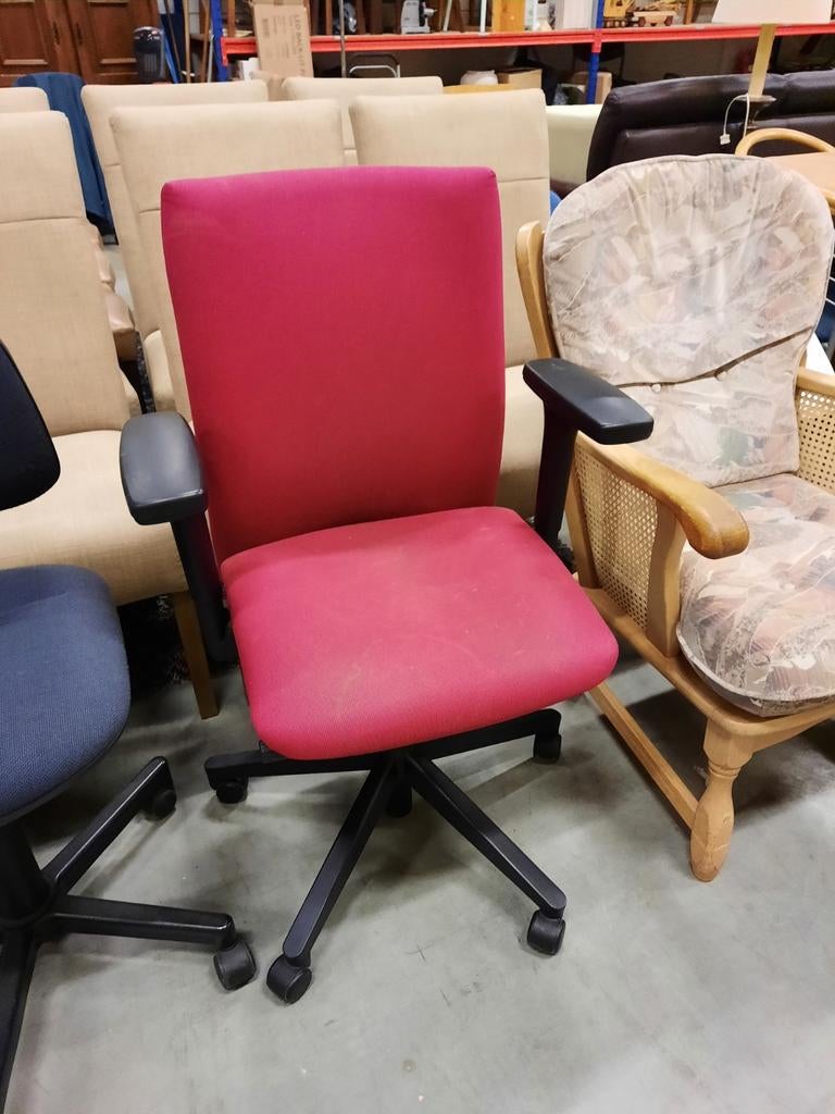 Diverse bureaustoelen, Huis en Inrichting, Bureaustoelen, Gebruikt, Bureaustoel, Zwart, Ophalen