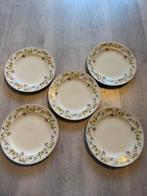 Vintage Pirkenhammer bordjes - 20,5 cm - set van 5, Antiek en Kunst, Ophalen of Verzenden