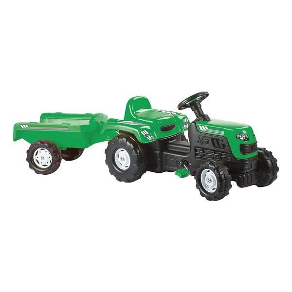 Dolu Tractor Ranchero met Aanhanger Groen, Kinderen en Baby's, Speelgoed | Speelgoedvoertuigen, Nieuw, Ophalen of Verzenden, Dolu