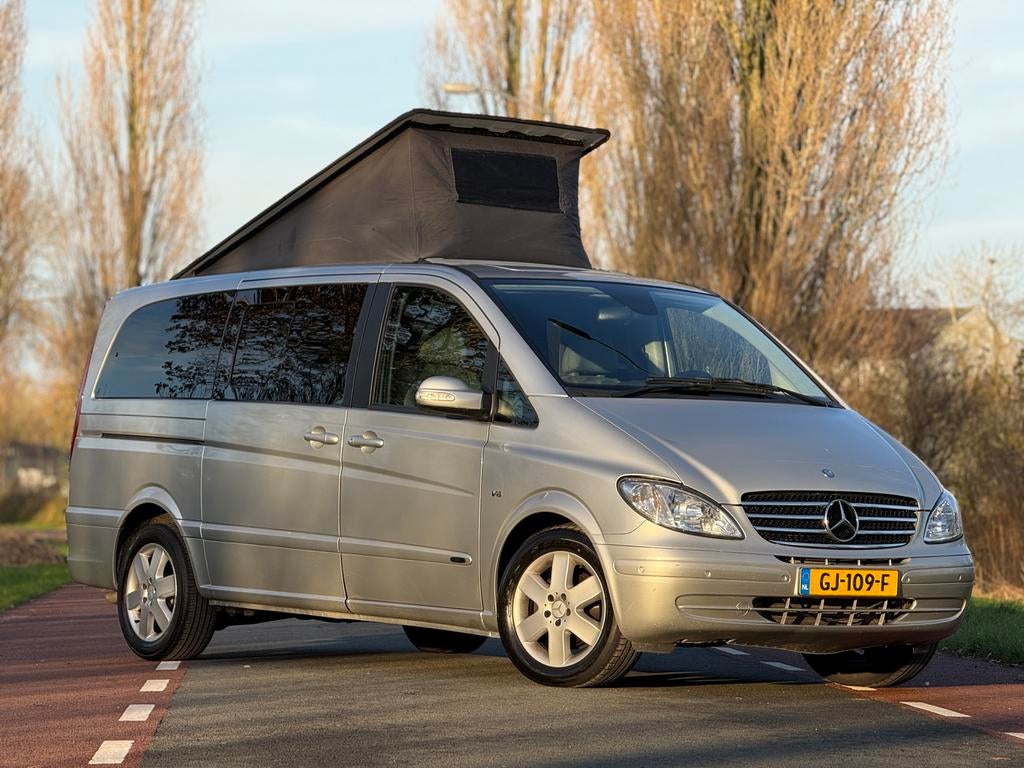 Mercedes-Benz Viano CAMPER 3.0 CDI V6 204 PK 2006 Hefdak, Caravans en Kamperen, Campers, Automaat, Buscamper of Camperbus, Mercedes-Benz