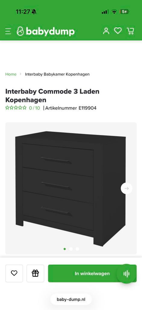 Commode 3 Laden baby kast gratis ophalen, 50 tot 70 cm, Ophalen of Verzenden, 90 tot 105 cm, 100 cm of meer