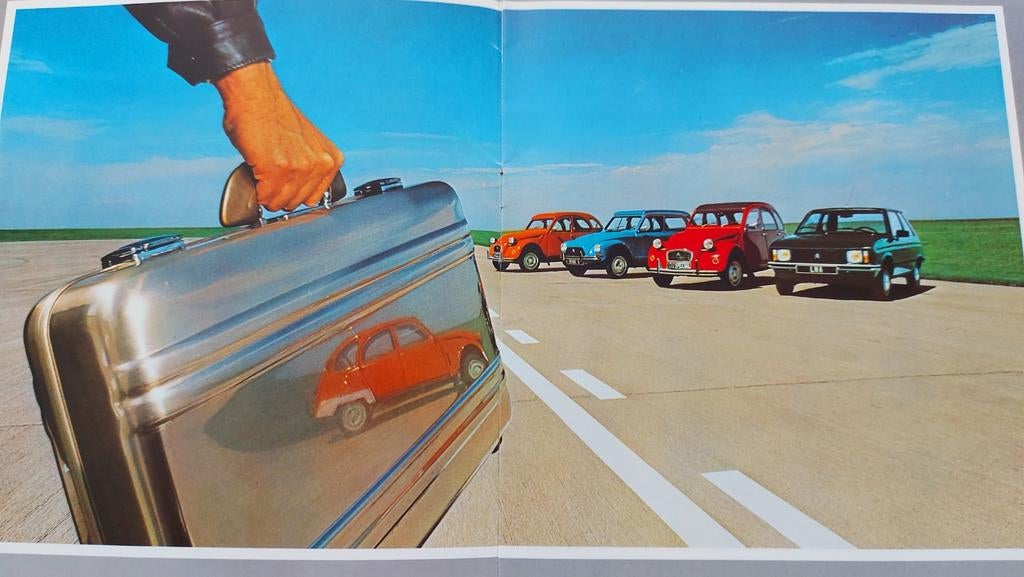 1982 Citroën 2CV - Dyane - LNA folder, Ophalen of Verzenden, Zo goed als nieuw, Citroën