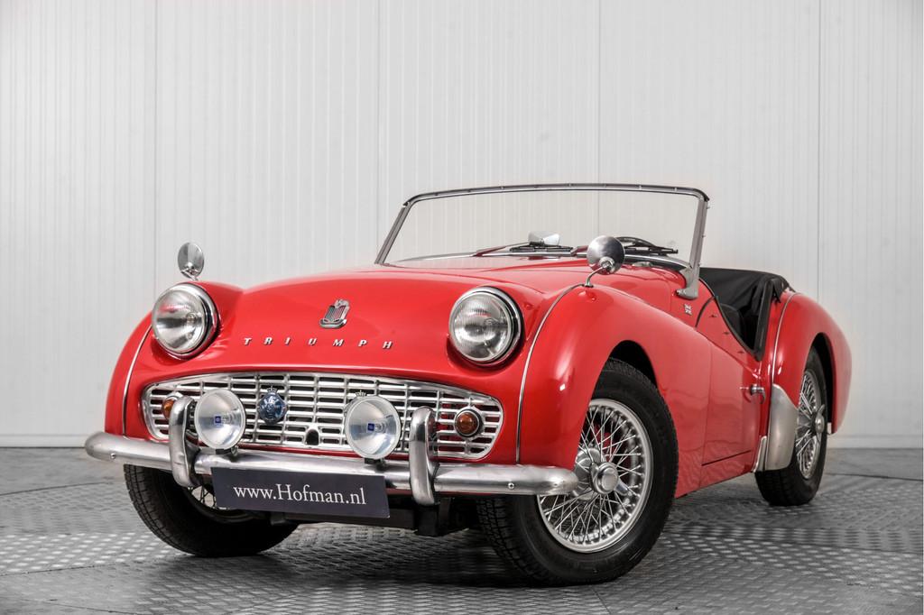 Triumph TR 3 TR3A . (bj 1959), Auto's, Triumph, 101 pk, Gebruikt, 4 cilinders, Cabriolet