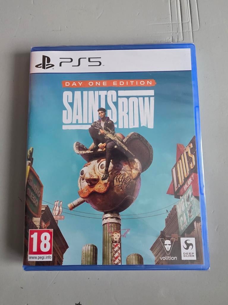 Saints Row PS5 - Day One Edition (Nieuw in seal), Avontuur en Actie, 1 speler, Nieuw, Eén computer