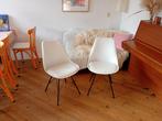 eettafelstoelen, Huis en Inrichting, Ophalen, Wit, Zo goed als nieuw, Vier
