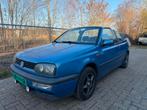 Volkswagen Golf 1.8 Cabriolet 55KW E2 1994 Blauw Apk 05-2027, Auto's, Volkswagen, Voorwielaandrijving, 74 pk, 4 cilinders, Cabriolet