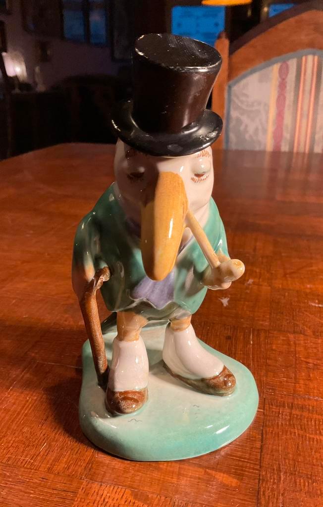 Plateel Raaf unikum, Verzamelen, Beelden en Beeldjes, Zo goed als nieuw, Ophalen of Verzenden