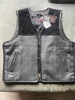 Heren Biker Leren Vest Nubuck & Rundleer MDM9176 Nieuw 2XL, Nieuw met kaartje, Mdm, Dames, Jas | leer