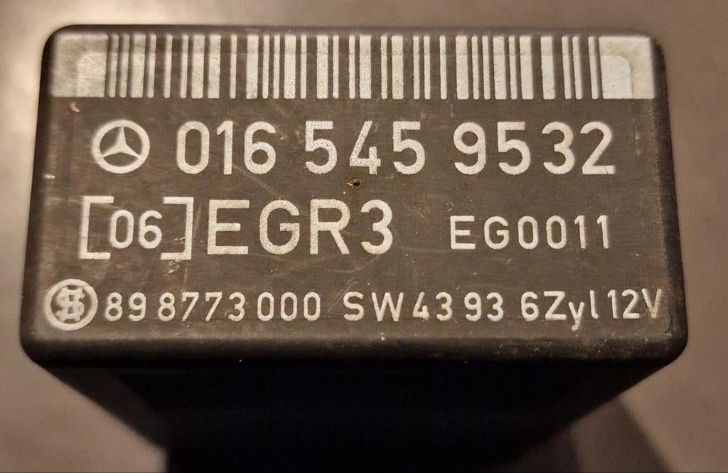 EGR3 relais voor Mercedes-Benz W124 300D, Ophalen of Verzenden