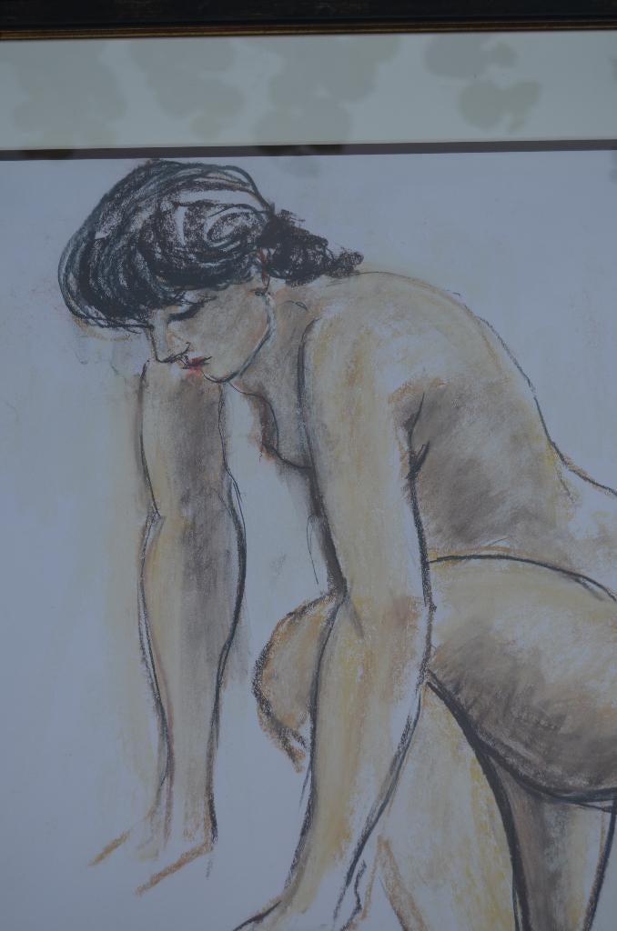 Fraai schilderij Frans J. Joosen Tilburg ('32 - '21) 'Naakt', Ophalen