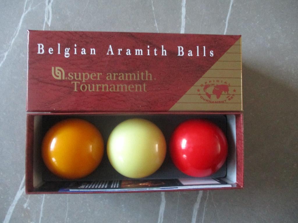 Biljart ballen, Ophalen, Gebruikt, Keu of Ballen