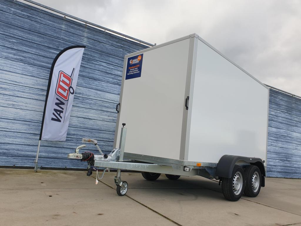 Saris GO, 306x154x180 2000kg, Gesloten Aanhangwagen, Auto diversen, Nieuw