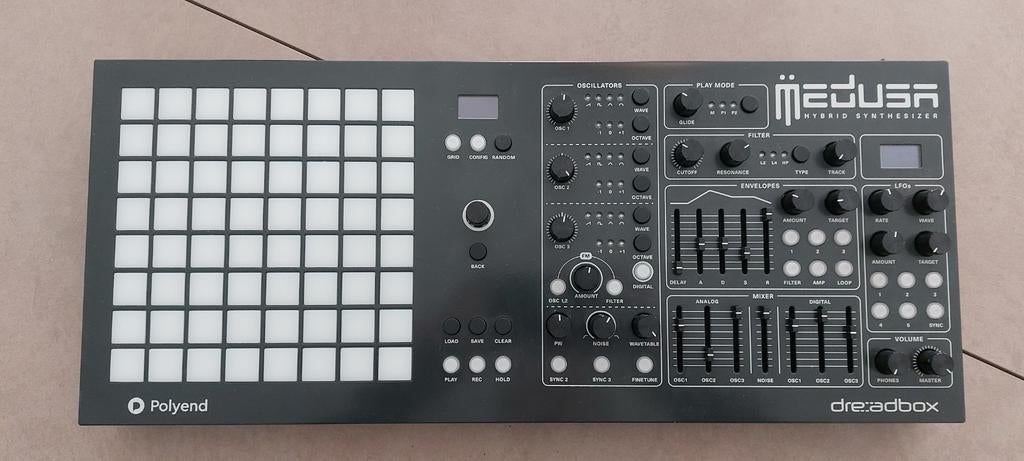 Polyend Dreadbox Medusa Hybrid Synthesizer, Ophalen of Verzenden, Zo goed als nieuw, Overige aantallen, Overige merken