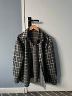 Stijlvol warm wollen overhemd, one size, Ophalen of Verzenden, Zo goed als nieuw, Grijs, Overige halswijdtes