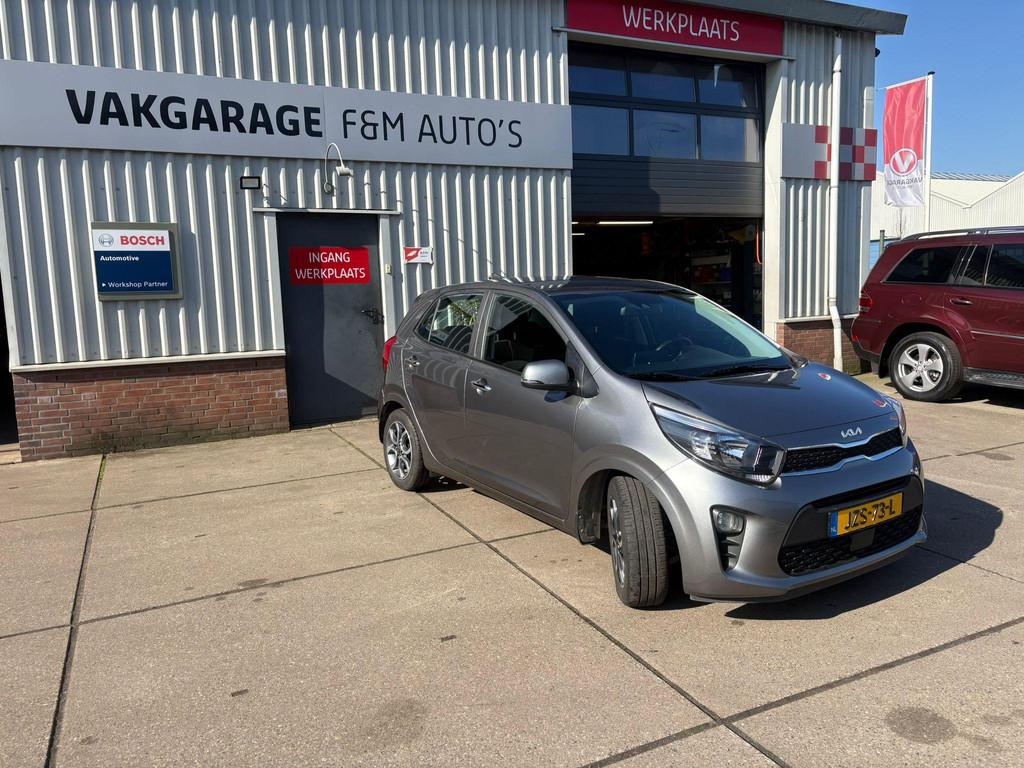 Kia Picanto 1.0 DPi DynamicPlusLine Stoel-Stuurverwarming, c, 877 kg, Stof, Gebruikt, Euro 6