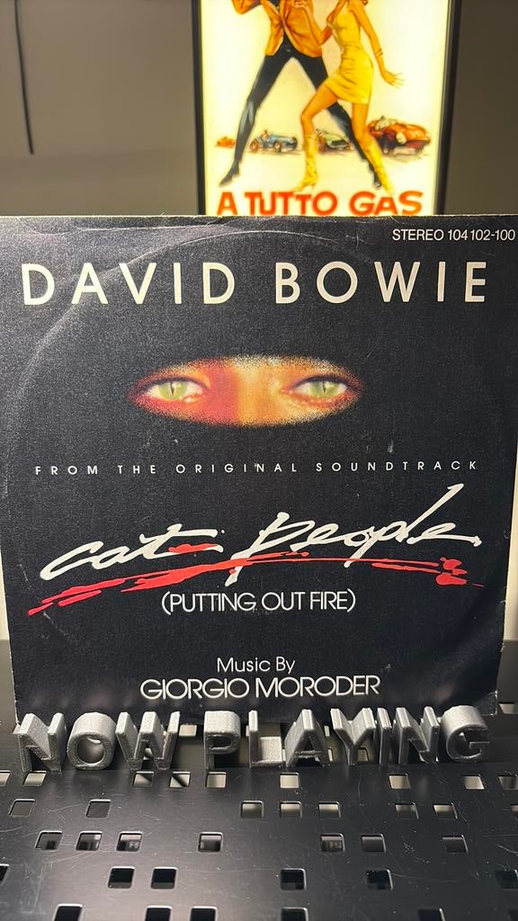 David Bowie Putting out fire (film Cat People), Ophalen of Verzenden, Zo goed als nieuw, Pop