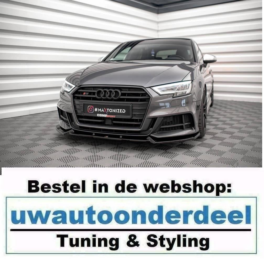 Spoiler Lip Splitter Voor Audi A3 8V S Line Facelift Sportba, Verzenden