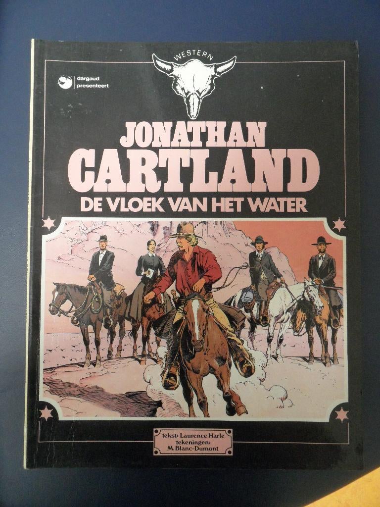 Jonathan Cartland. Nr 6 De vloek van het water. 1982., Boeken, Stripboeken, Eén stripboek, Ophalen of Verzenden, Gelezen