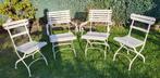 4 tuinstoelen, Tuin en Terras, Tuinsets en Loungesets, Ophalen of Verzenden, Gebruikt