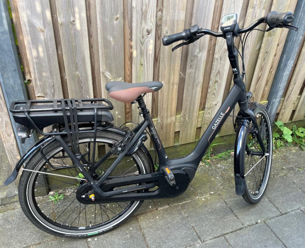 Mooie Gazelle Orange C8 elektrische fiets L46, Ophalen, Velgrem, Versnellingen, Zo goed als nieuw