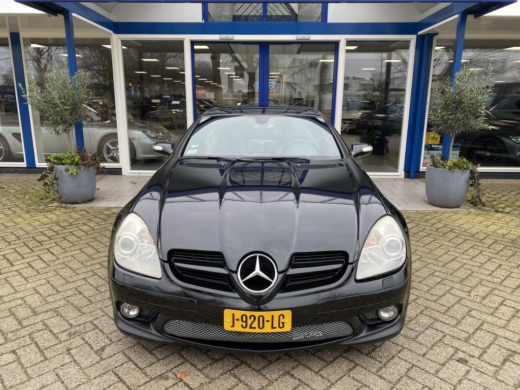 Mercedes-Benz SLK SLK350 350 (bj 2007, automaat), Auto's, Automaat, Gebruikt, Cabriolet, Zwart