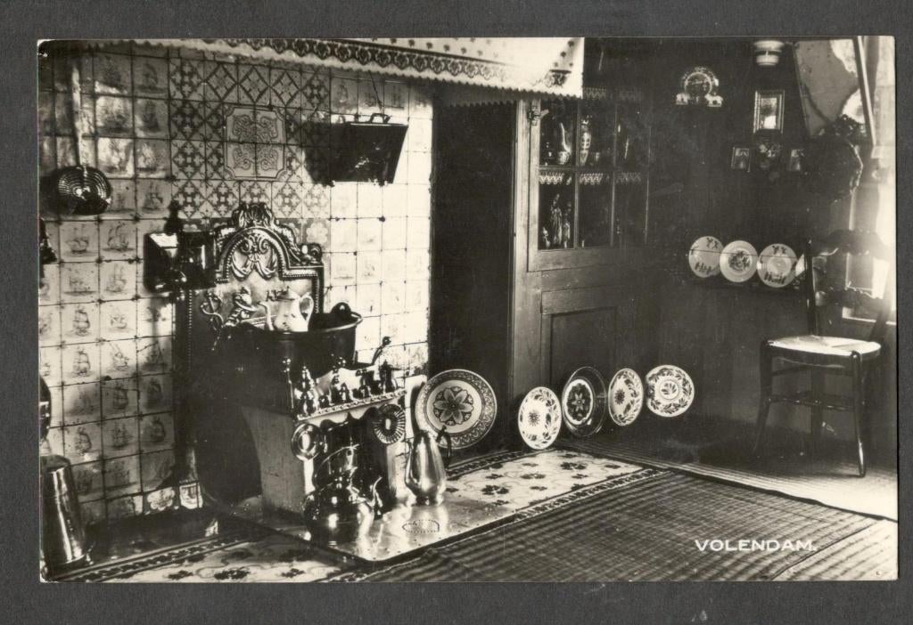 Volendam, Verzenden, 1940 tot 1960, Gelopen, Noord-Holland