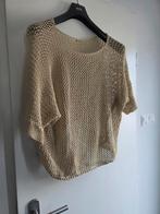 Gouden glitter trui, maat L, Kleding | Dames, Overige kleuren, Maat 42/44 (L), Ophalen of Verzenden, Zo goed als nieuw