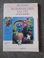 J. van Loon - Bloemenfiguren van vilt uit elk seizoen, Boeken, J. van Loon, Nieuw, Ophalen of Verzenden, Borduren en Naaien