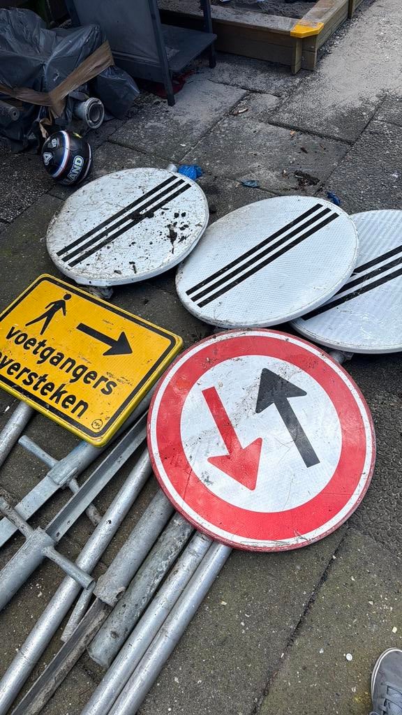 Verkeersbord, Ophalen of Verzenden, Zo goed als nieuw