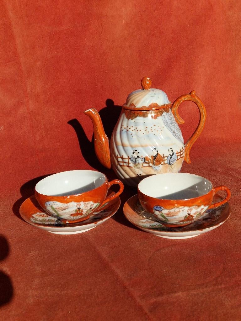 Vintage Japans Gheisa Theesetje, Ophalen of Verzenden