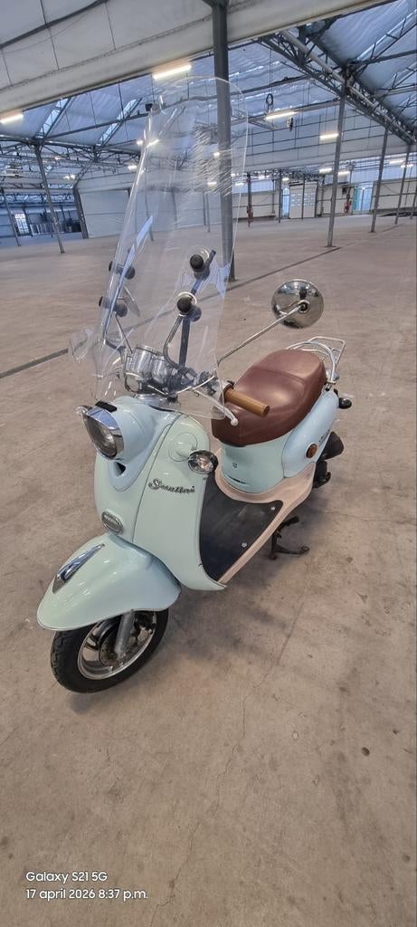 Santini San Remo   Lichtblauw, Ophalen of Verzenden, Benzine, Overige merken