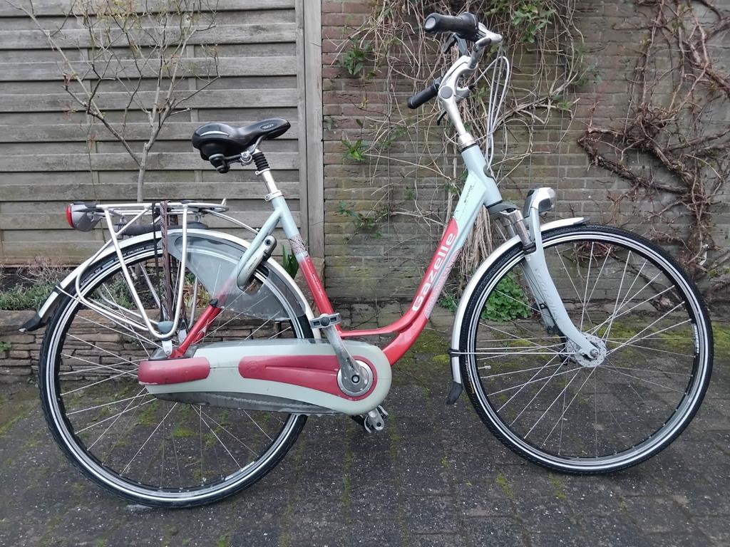 Damesfiets Gazelle Orange Plus 53cm, Fietsen en Brommers, Fietsen | Dames | Damesfietsen, Gebruikt, Gazelle, Versnellingen, 53 tot 56 cm