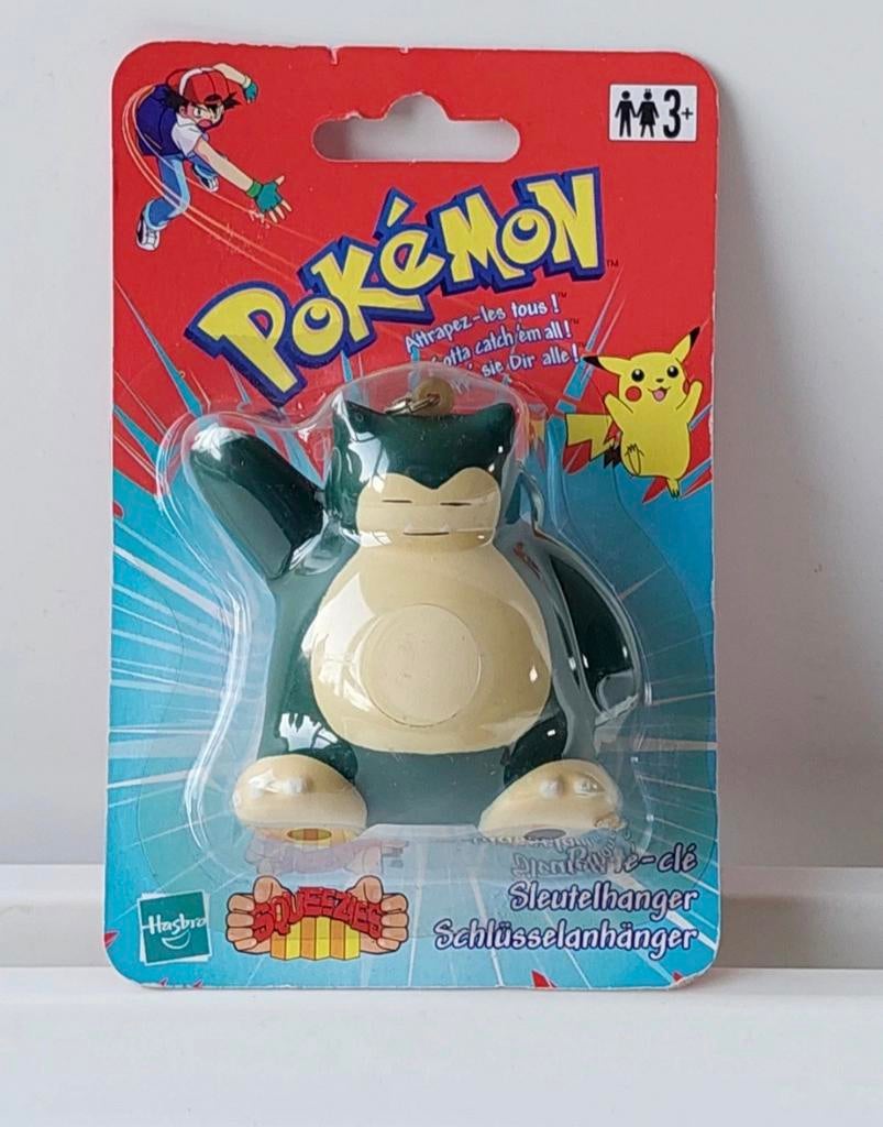 Pokémon Snorlax 1e generatie sleutelhanger 2000 in originele, Ophalen of Verzenden, Overige typen