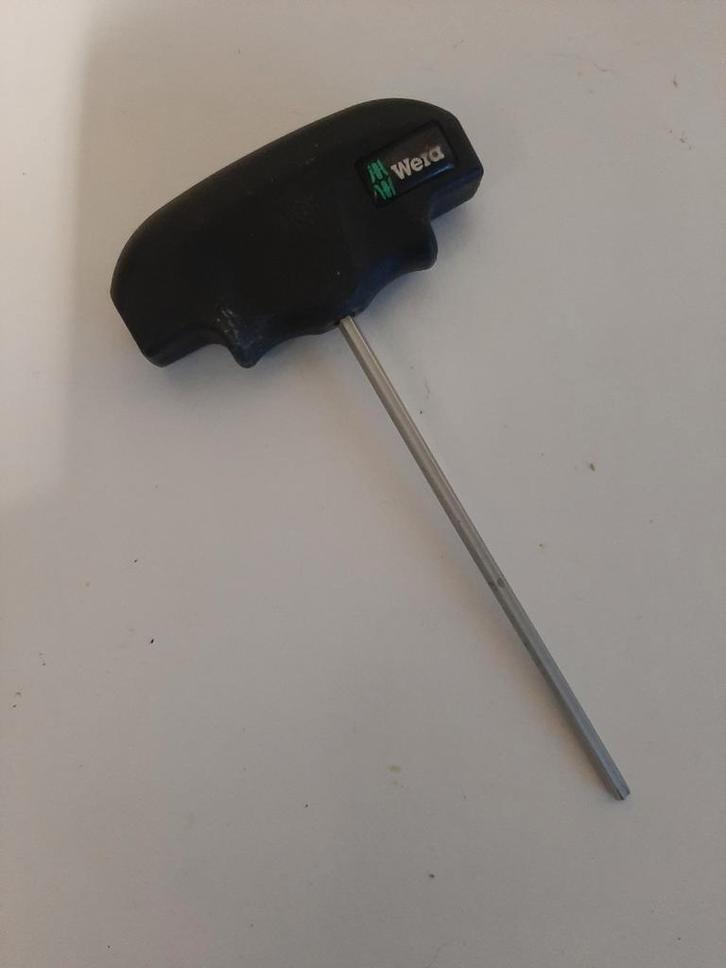 Wera Inbussleutel met T-handgreep, Doe-het-zelf en Verbouw, Gereedschap | Handgereedschap, Gebruikt, Ophalen of Verzenden