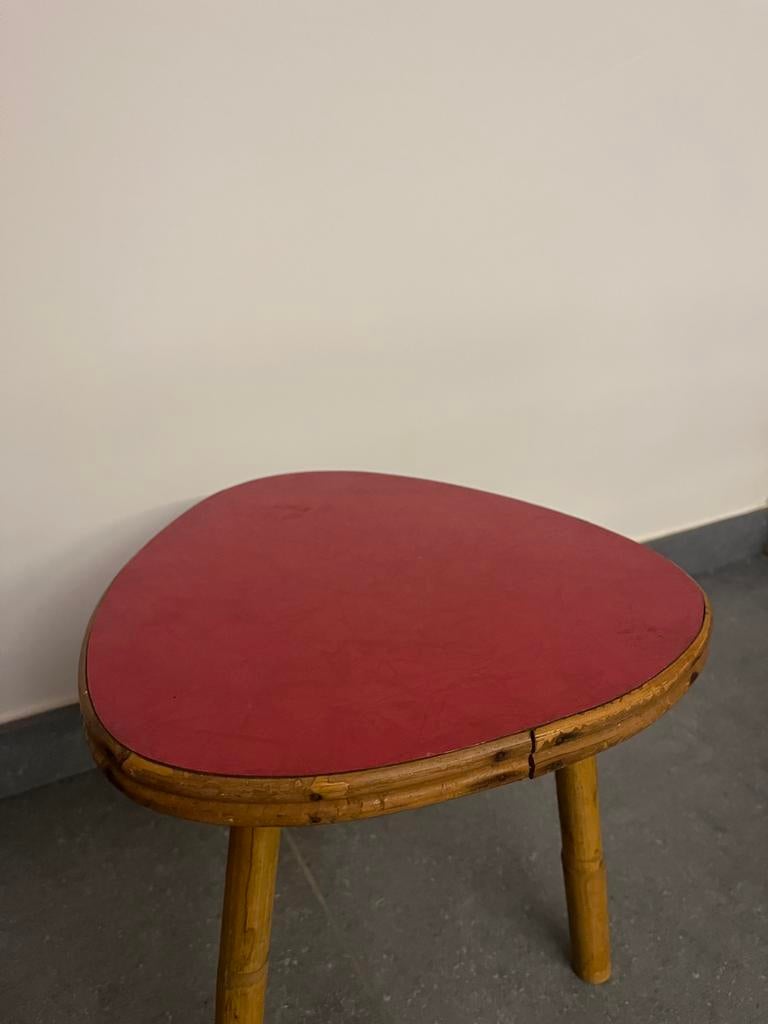 Vintage space age mid-century bijzettafeltje / plantentafel, Ophalen of Verzenden