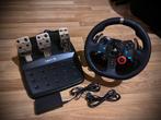Nette Logitech G29 Set! (PS5, PS4,PS3 & PC), Ophalen of Verzenden, Zo goed als nieuw, Stuur of Pedalen, PlayStation 3