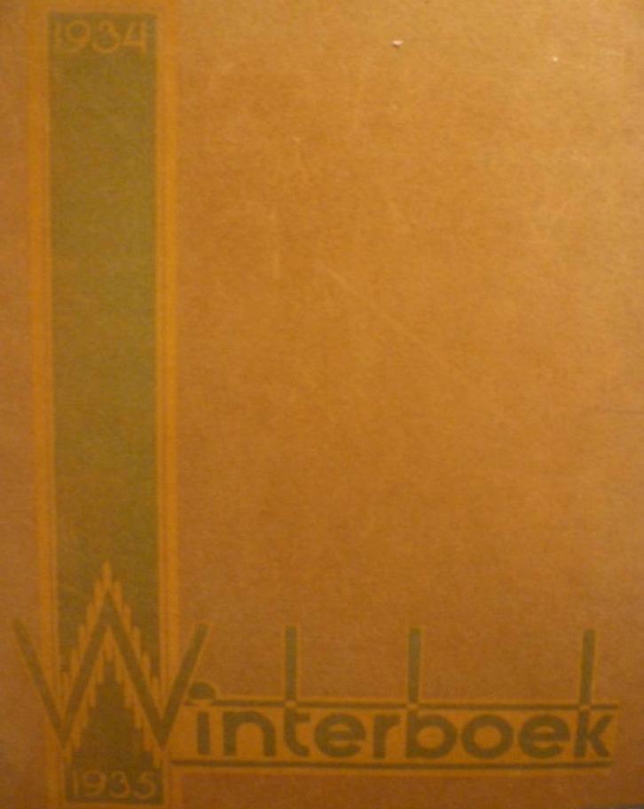 Winterboek 1934 - 1935 H.R. Holst, A Van Schendel,e.a, Antiek en Kunst, Antiek | Boeken en Bijbels, Ophalen of Verzenden