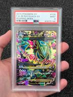 Pokémon PSA 9 M Rayquaza EX #105 Roaring Skies, Ophalen of Verzenden, Zo goed als nieuw, Losse kaart, Foil