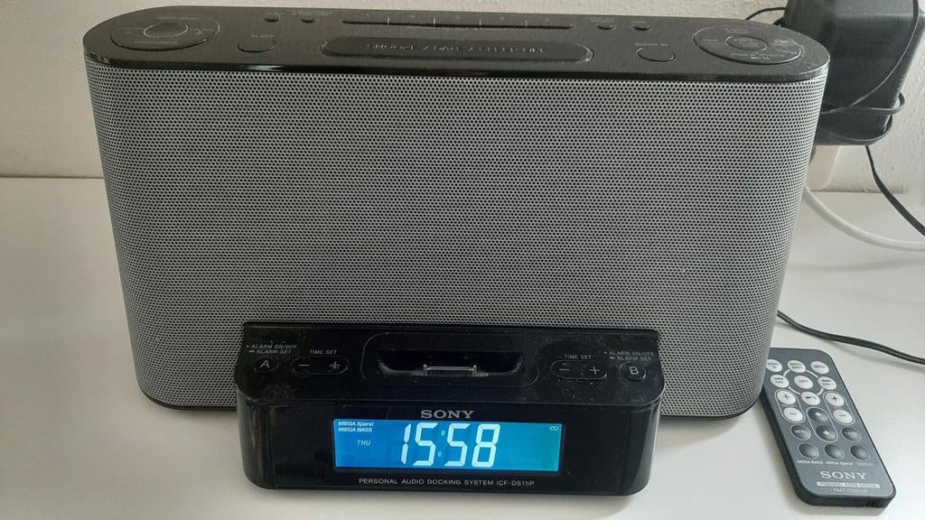 Sony Personal Audio Docking System ICF-DS11iP, Audio, Tv en Foto, Stereo-sets, Gebruikt, Tuner of Radio, Sony, Ophalen of Verzenden