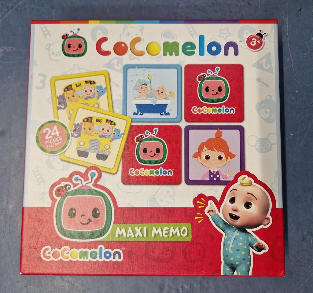 Cocomelon maxi memo, Kinderen en Baby's, Ophalen of Verzenden, 10 tot 50 stukjes, Gebruikt, 2 tot 4 jaar