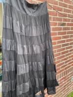 Corakemperman Lange zwarte Rok L, Zwart, Maat 42/44 (L), Ophalen of Verzenden, Zo goed als nieuw