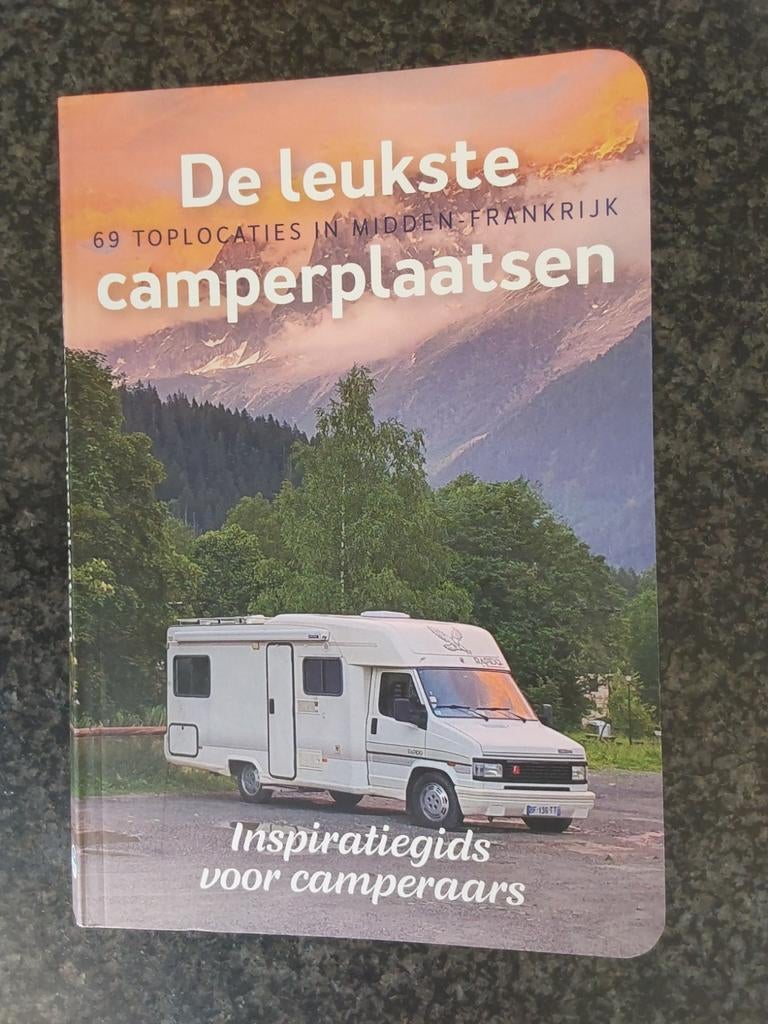De leukste camperplaatsen Midden-Frankrijk, Overige merken, Europa, Ophalen of Verzenden, Zo goed als nieuw