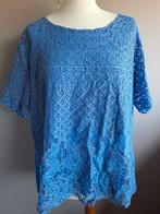 Nieuwe blauwe stretch top kant van Miss Etam, maat 50, Kleding | Dames, Tops, Blauw, Maat 46/48 (XL) of groter, Nieuw, Ophalen of Verzenden